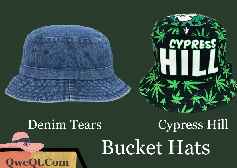 Denim Tears, Design a, and Cypress Hill Bucket Hats